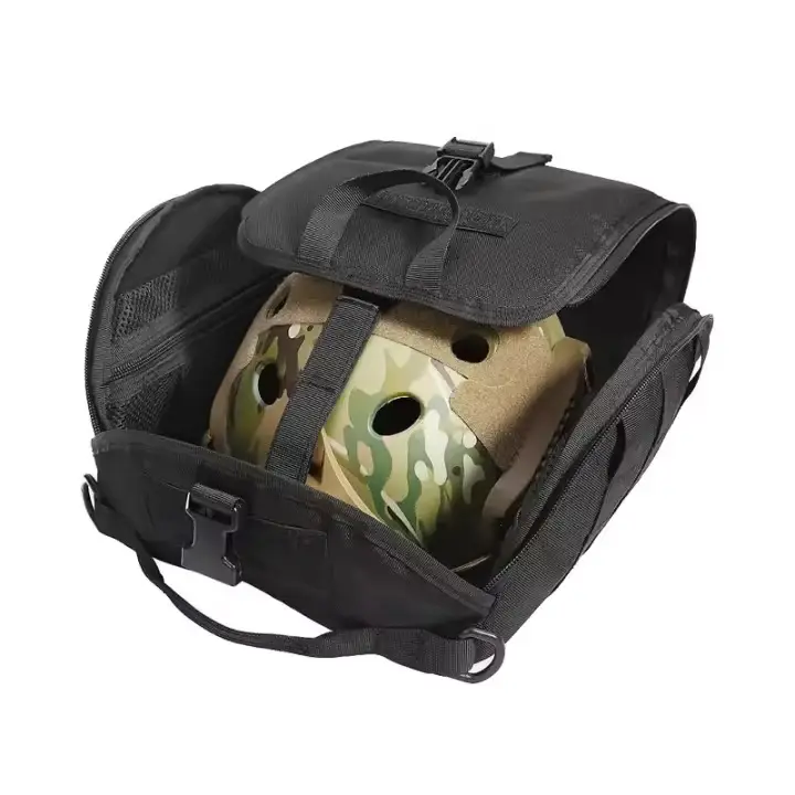 Helmet Bag with Helmet side view