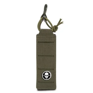 PMP10 Dauntless S Mag Pouch Front w Logo Green