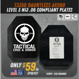 T3350 Dauntless AR500 Level 3 Plates Ad 1