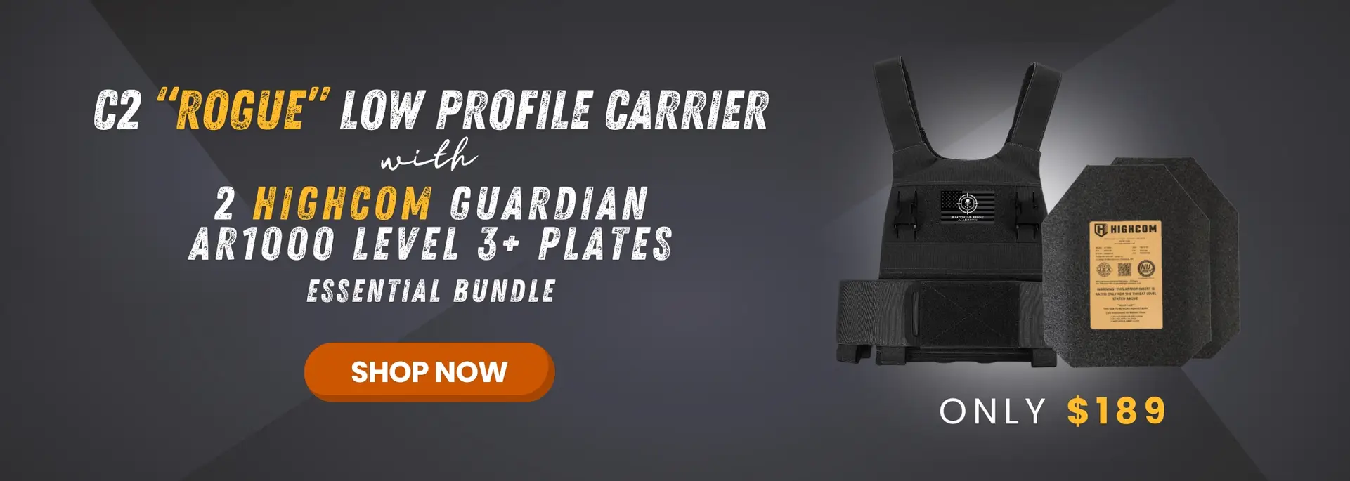 C2 Rogue with Highcom AR1000 Plates On Sale Ad