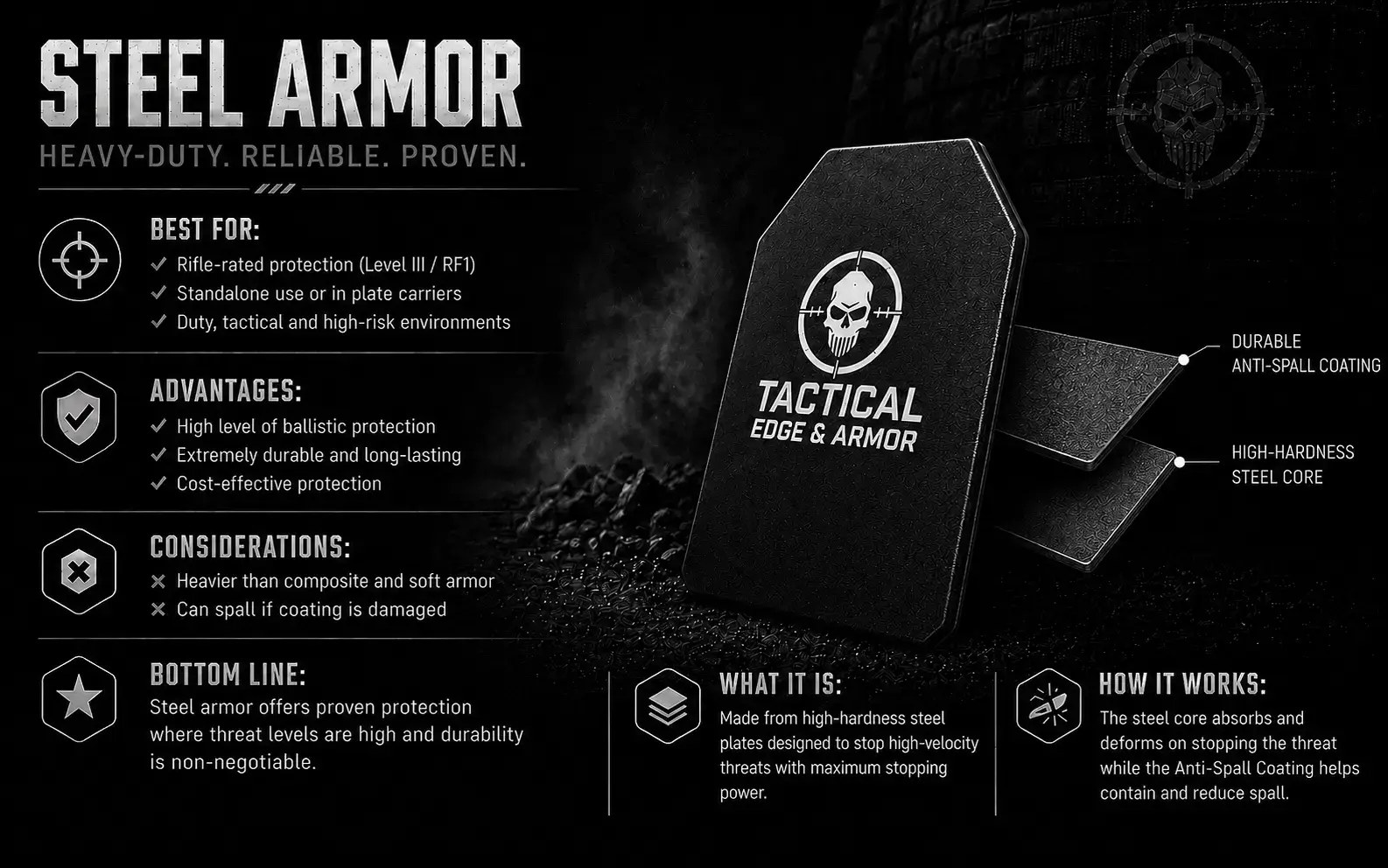 steel armor plate