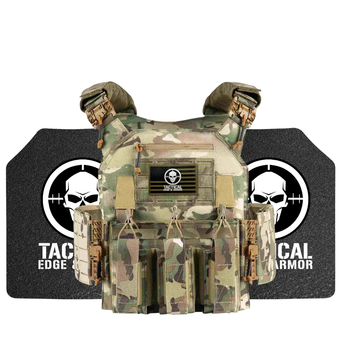 T7 Specter T3400 Level III+ Ballistic Steel Body Armor Bundle