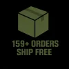 Free shipping with 159 orders